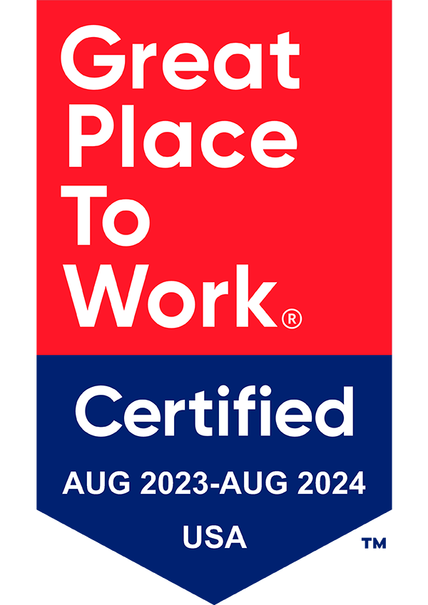 Great Place to Work Certified Aug 2023 - Aug 2024 USA