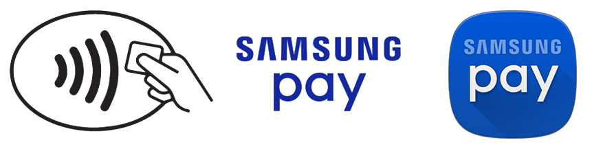 Samsung pay logo.