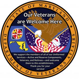 State of Maryland Department of Veteran Affairs Seal