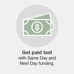 Sandy Spring Bank Merchant Services Get paid services with Same Day and Next Day funding.