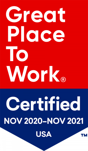 Great Place to Work (r) Certified Nov 202-Nov 2021 USA