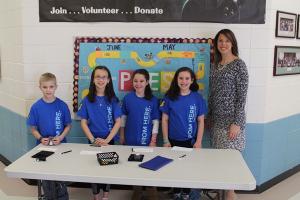 In-School Banking at Pointers Run Elementary 