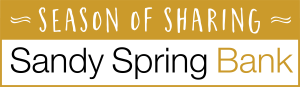 Season of Sharing Sandy Spring Bank logo