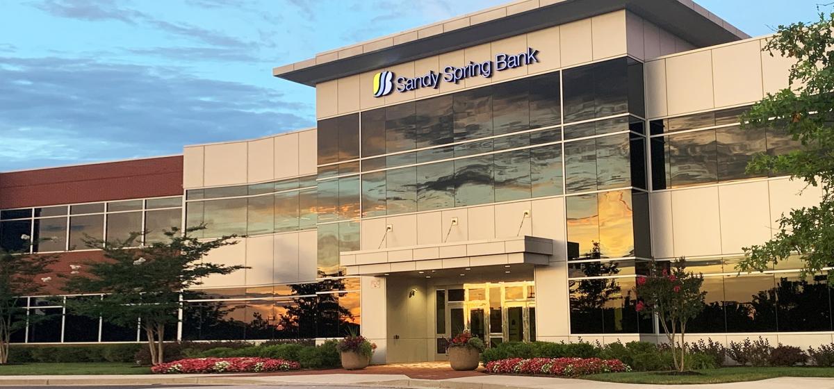 Sandy Spring Bank Columbia MD Building Corporate Responsibility Report
